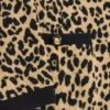 Cárdigan de lana Valentino con estampado animal Fauve Eclat Jacquard Cárdigan de lana Valentino con estampado animal Fauve Eclat Jacquard