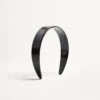 Diadema Vlogo Signature en resina, metal y cristales