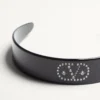 Diadema Vlogo Signature en resina, metal y cristales