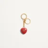 Dije para bolso Coeur Royal con llavero en metal y esmalte Dije para bolso Coeur Royal con llavero en metal y esmalte