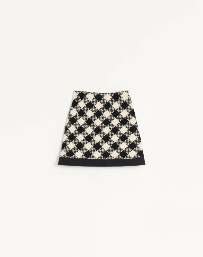 Falda Damier Tweed Falda Damier Tweed