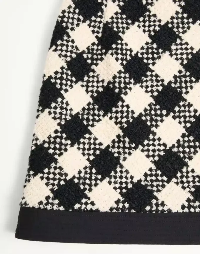 Falda Damier Tweed Falda Damier Tweed