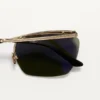 Gafas flotantes sin montura de metal