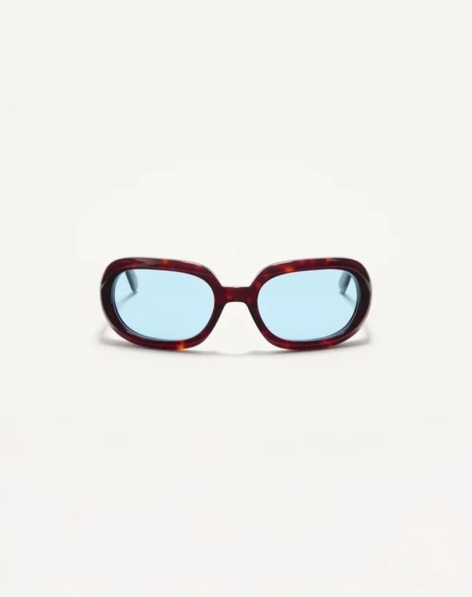 Gafas ovaladas envolventes de acetato Gafas ovaladas envolventes de acetato