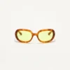 Gafas ovaladas envolventes de acetato Gafas ovaladas envolventes de acetato