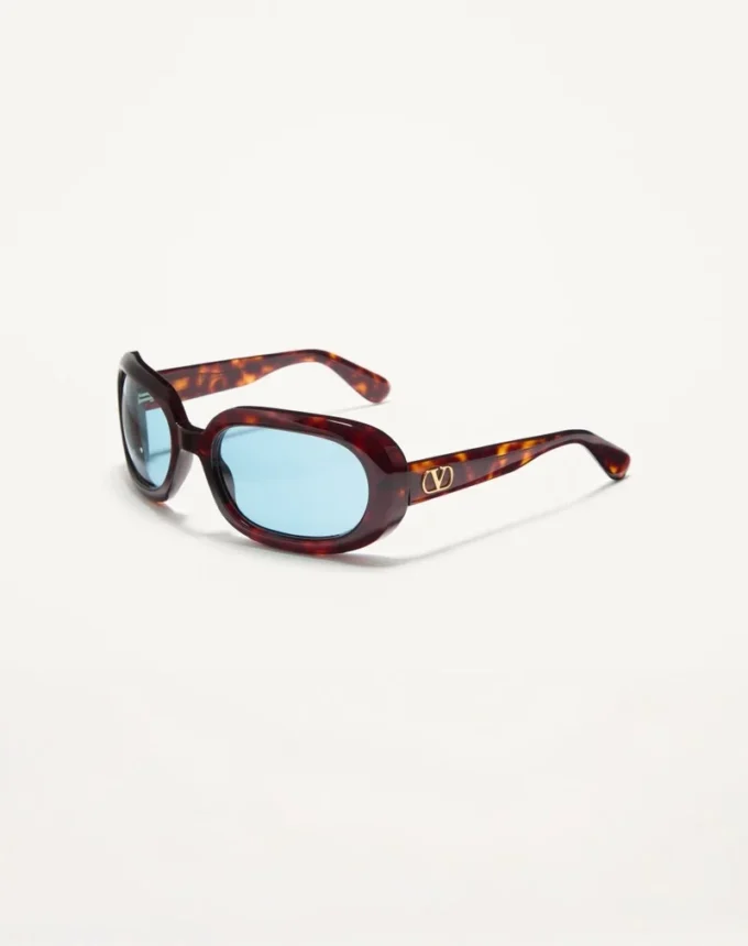 Gafas ovaladas envolventes de acetato Gafas ovaladas envolventes de acetato