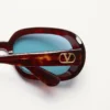 Gafas ovaladas envolventes de acetato Gafas ovaladas envolventes de acetato
