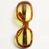 Gafas ovaladas envolventes de acetato Gafas ovaladas envolventes de acetato
