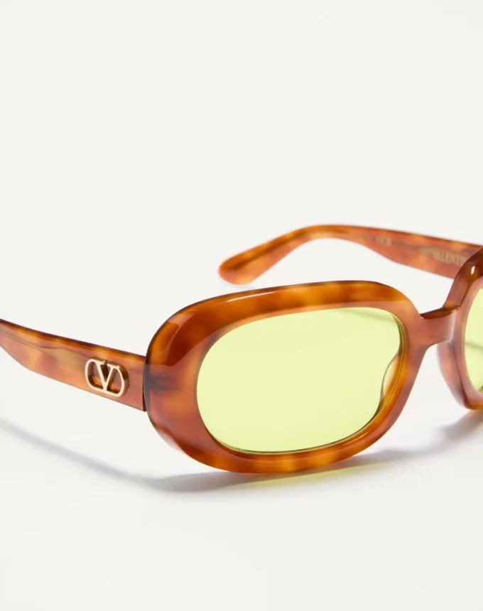 Gafas ovaladas envolventes de acetato Gafas ovaladas envolventes de acetato