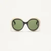 Gafas redondas de acetato con un estilo dramático de los años 60 Gafas redondas de acetato con un estilo dramático de los años 60
