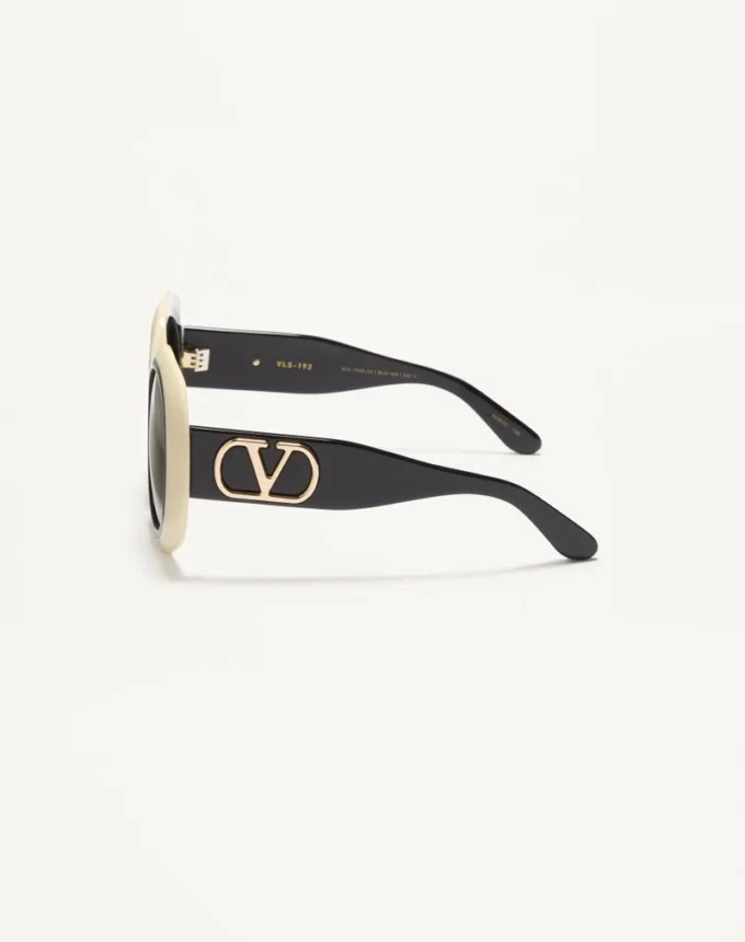 Gafas redondas de acetato con un estilo dramático de los años 60 Gafas redondas de acetato con un estilo dramático de los años 60