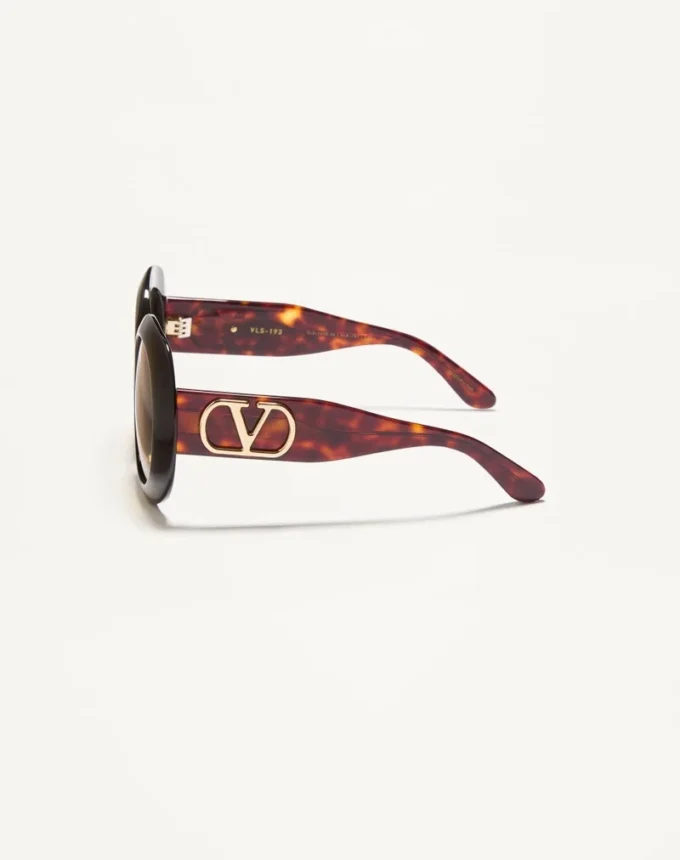 Gafas redondas de acetato con un estilo dramático de los años 60 Gafas redondas de acetato con un estilo dramático de los años 60