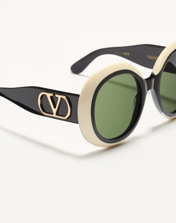 Gafas redondas de acetato con un estilo dramático de los años 60 Gafas redondas de acetato con un estilo dramático de los años 60