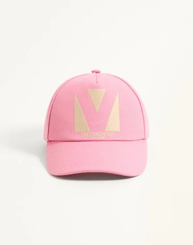 Gorra de béisbol de algodón Chez Valentino
