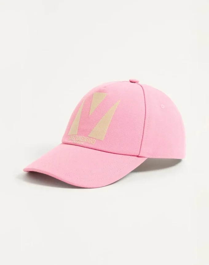 Gorra de béisbol de algodón Chez Valentino