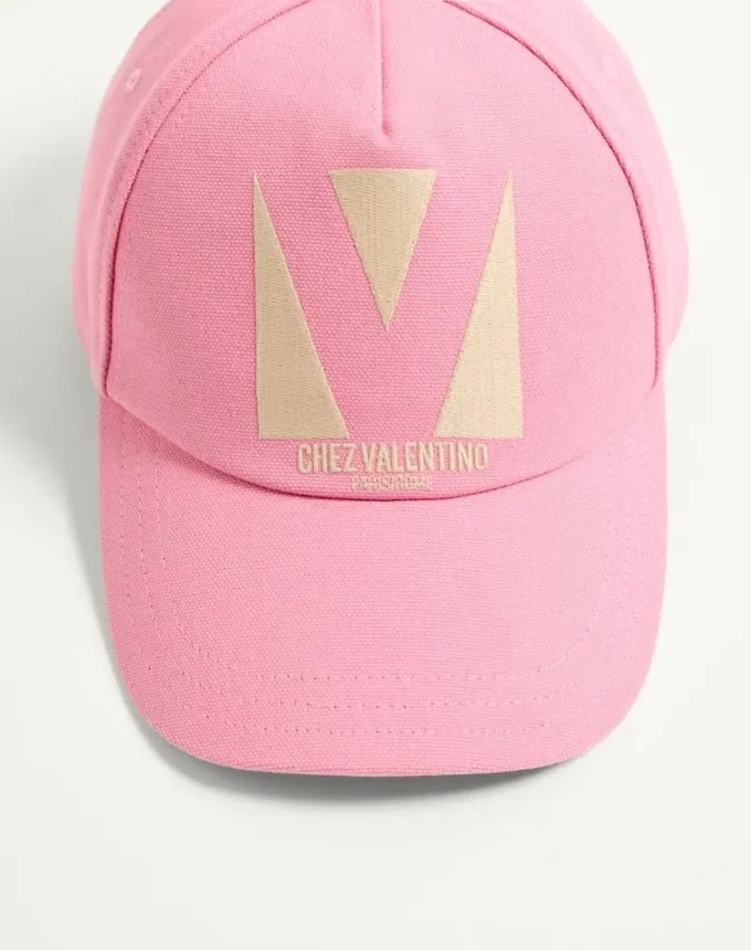 Gorra de béisbol de algodón Chez Valentino