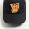 Gorra de béisbol de algodón Valentino Garavani con bordado
