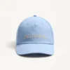 Gorra de béisbol de denim con bordado de Chez Valentino