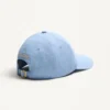 Gorra de béisbol de denim con bordado de Chez Valentino