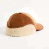 Gorra de béisbol Valentino Garavani Vlogo Signature en ante y piel de oveja