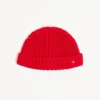 GORRO DE ALGODÓN DE PUNTO CON LOGOTIPO VLOGO