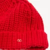 GORRO DE ALGODÓN DE PUNTO CON LOGOTIPO VLOGO