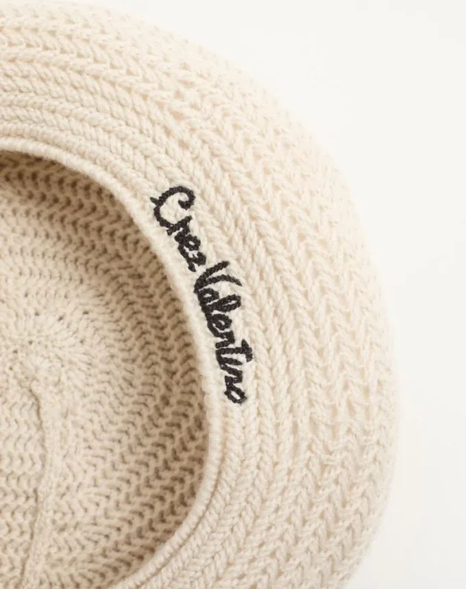 Gorro de lana tejido Chez Valentino