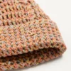 Gorro de punto con el logotipo Vlogo en lino y algodón