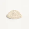 Gorro de punto de algodón con el logotipo Vlogo