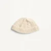 Gorro de punto de algodón con el logotipo Vlogo