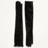 Guantes largos de chenilla VLogo Signature