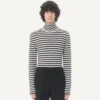 Jersey de lana de cuello alto Valentino con parche VLogo Jersey de lana de cuello alto Valentino con parche VLogo