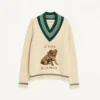 Jersey de lana jacquard Le Chien De La Maison