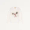 Jersey de lana mohair bordado Jersey de lana mohair bordado