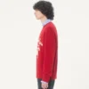 Jersey de lana Valentino con bordado Chez Valentino y pantera Jersey de lana Valentino con bordado Chez Valentino y pantera