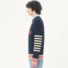 Jersey de lana Valentino con bordado VG