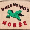 Jersey de lana y algodón Valentino con parche del caballo Valentino Jersey de lana y algodón Valentino con parche del caballo Valentino
