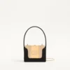 Minaudière Minaumorphe de Valentino Garavani en metal con cristales Swarovski® y estuche de satén