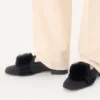 Mocasines Bowow de tejido moiré