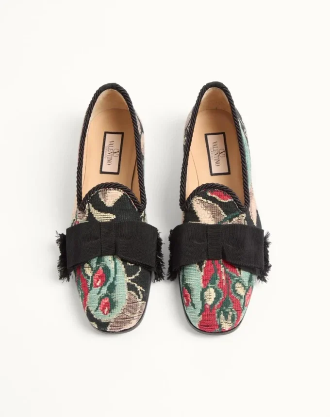 Mocasines Bowow en tejido jacquard