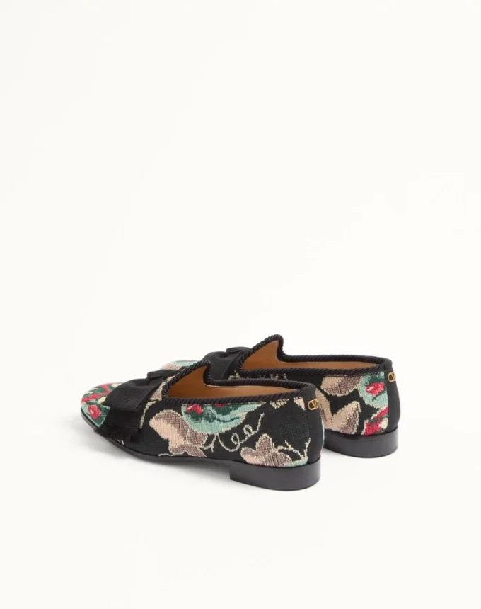 Mocasines Bowow en tejido jacquard