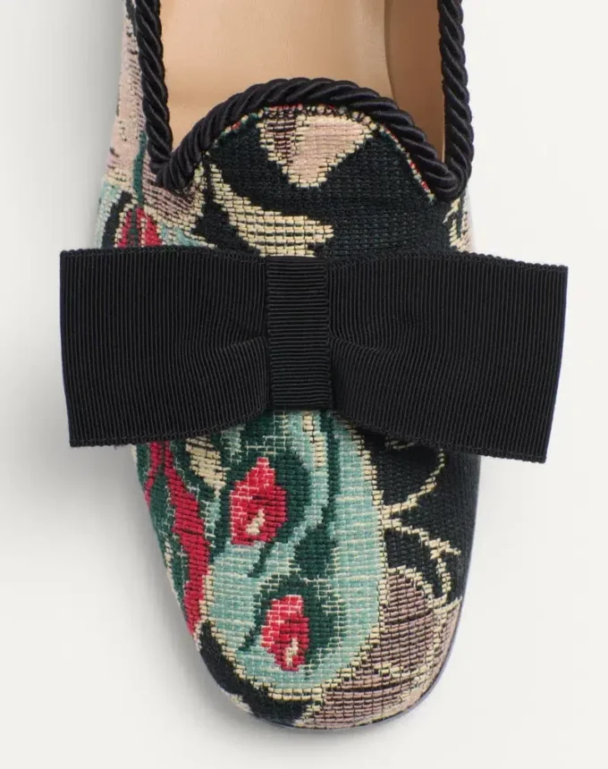Mocasines Bowow en tejido jacquard