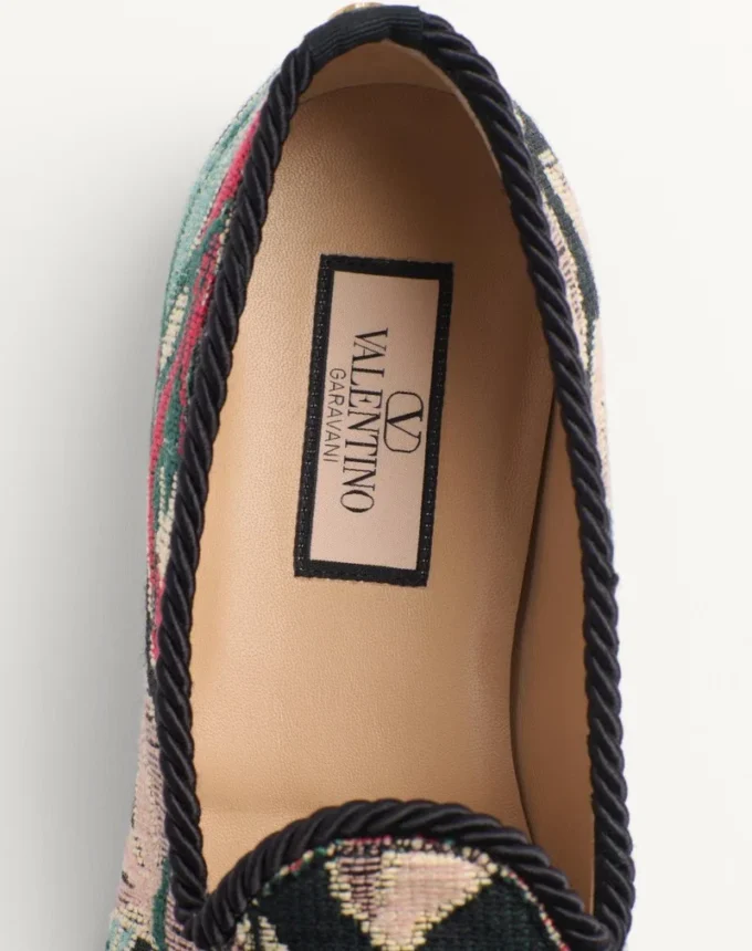 Mocasines Bowow en tejido jacquard