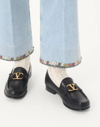 Mocasines Buffalo con logotipo VLogo de 20 mm Mocasines Buffalo con logotipo VLogo de 20 mm