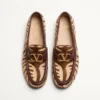 Mocasines con efecto poni y logotipo VLogo de 20 mm Mocasines con efecto poni y logotipo VLogo de 20 mm