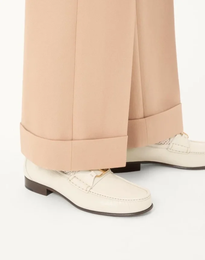 Mocasines de piel de cabrito con detalle VLogo Signature