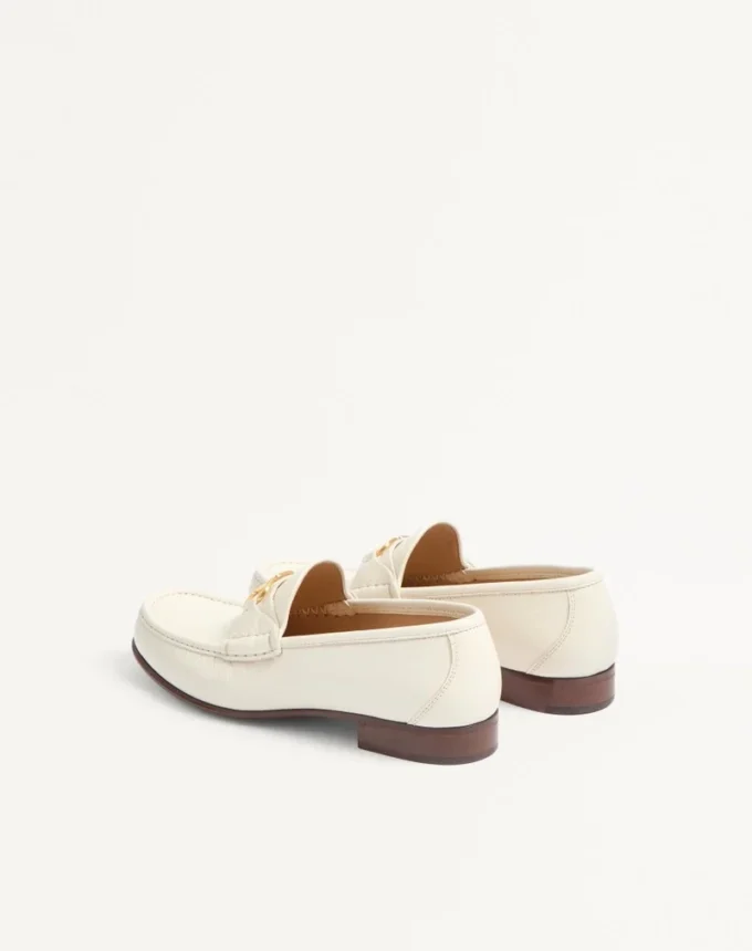 Mocasines de piel de cabrito con detalle VLogo Signature