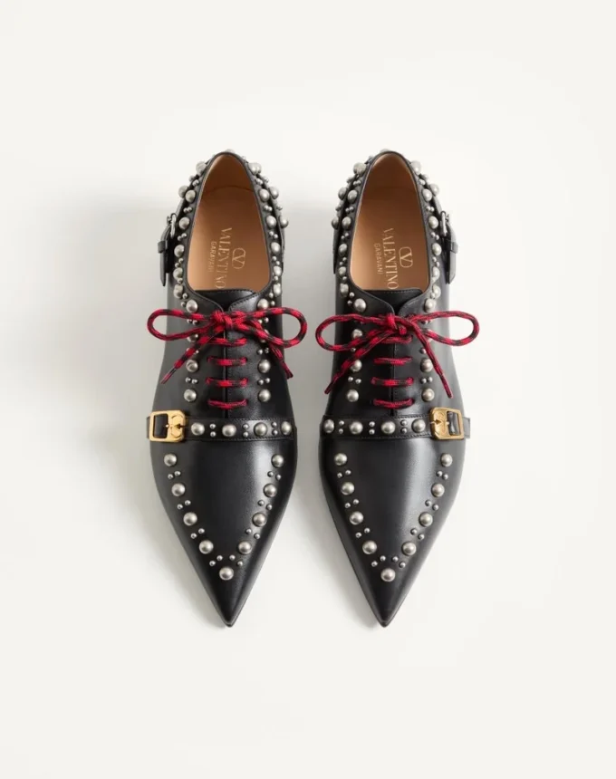 Mocasines Derby en piel de becerro