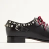 Mocasines Derby en piel de becerro