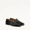 Mocasines Jiggie en piel de anguila y napa Mocasines Jiggie en piel de anguila y napa